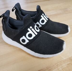 Adidas Kids Black Slip-On Shoes